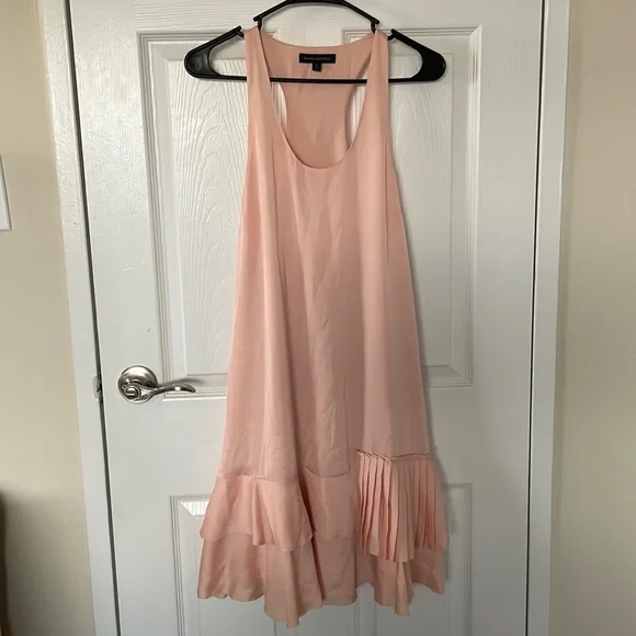 pale pink swing dress Pretty Dress Company Hourglass 50's Swing Dress Pale Pink